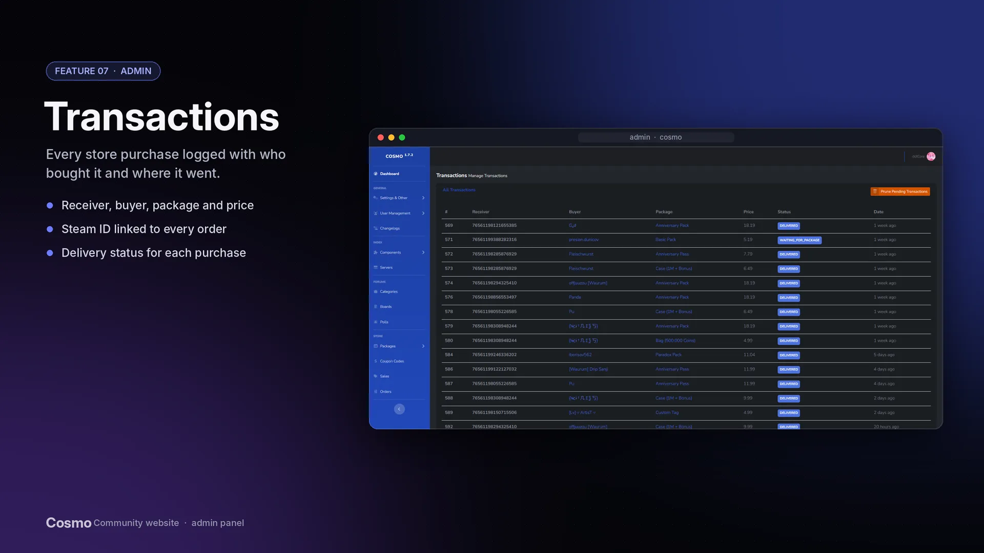 Cosmo - The all-in-one Suite screenshot