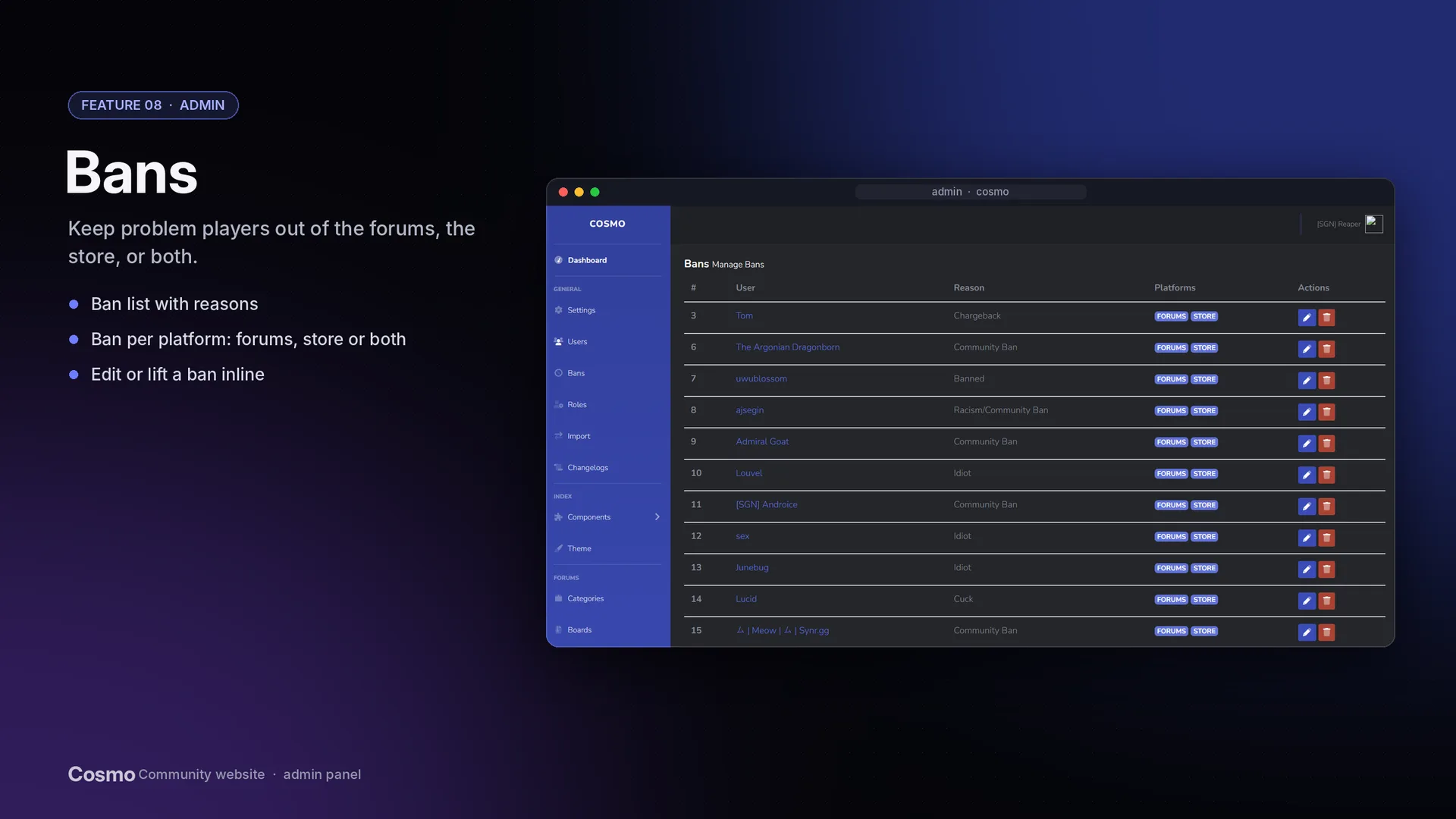Cosmo - The all-in-one Suite screenshot