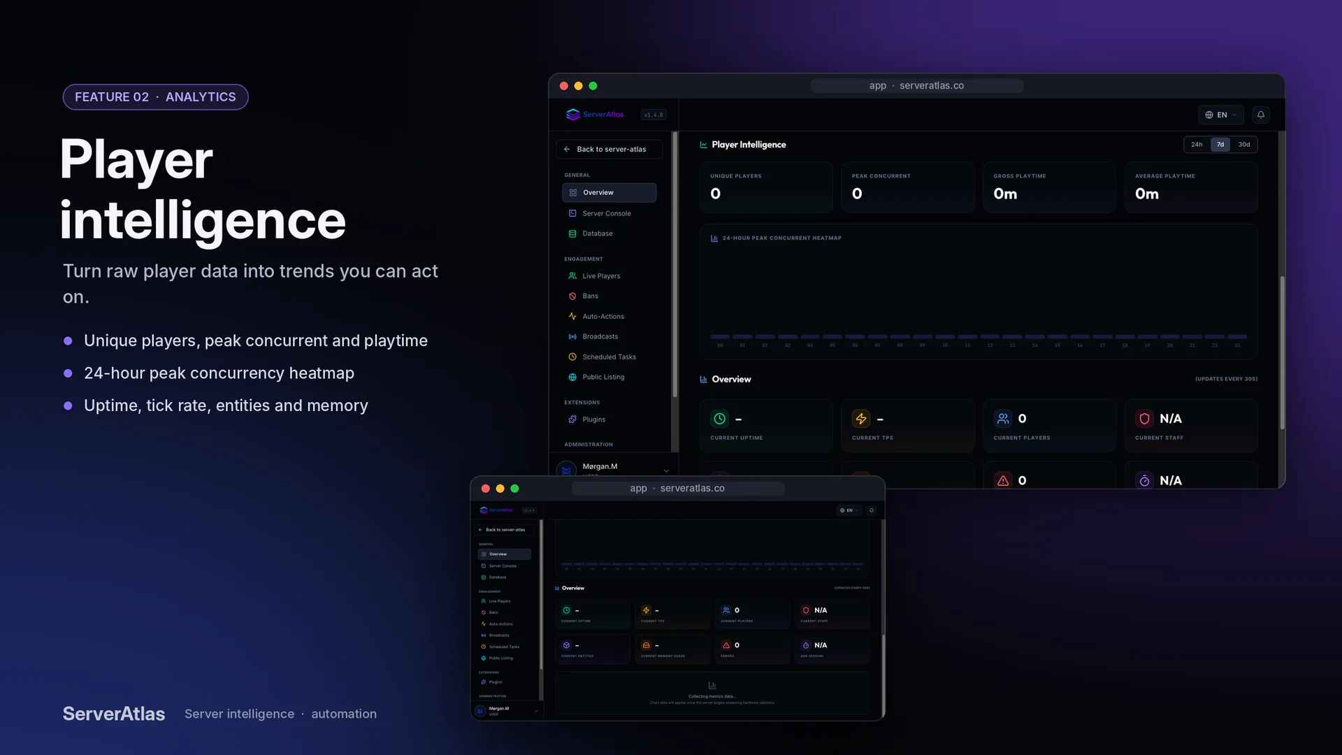 Server Atlas - Server Intelligence Platform screenshot