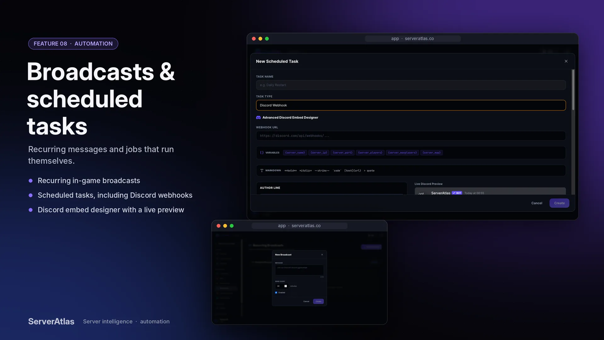 Server Atlas - Server Intelligence Platform screenshot