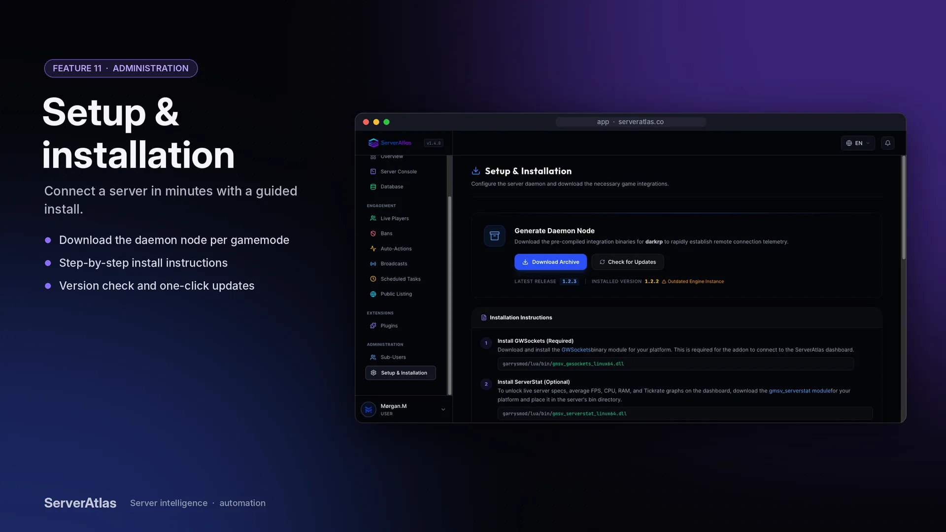 Server Atlas - Server Intelligence Platform screenshot