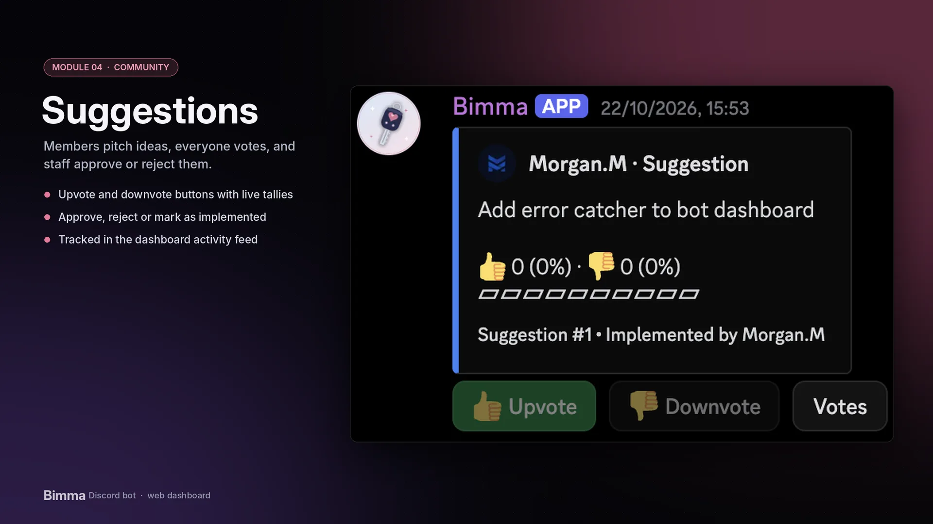 Bimma Bot screenshot