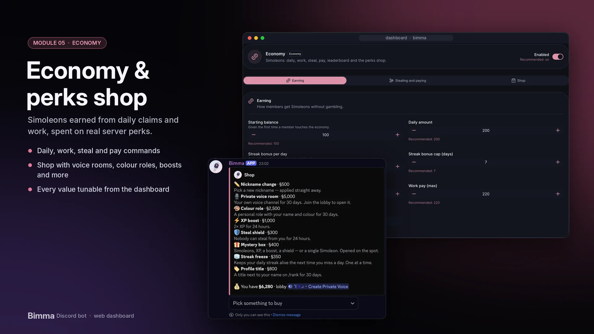 Bimma Bot screenshot