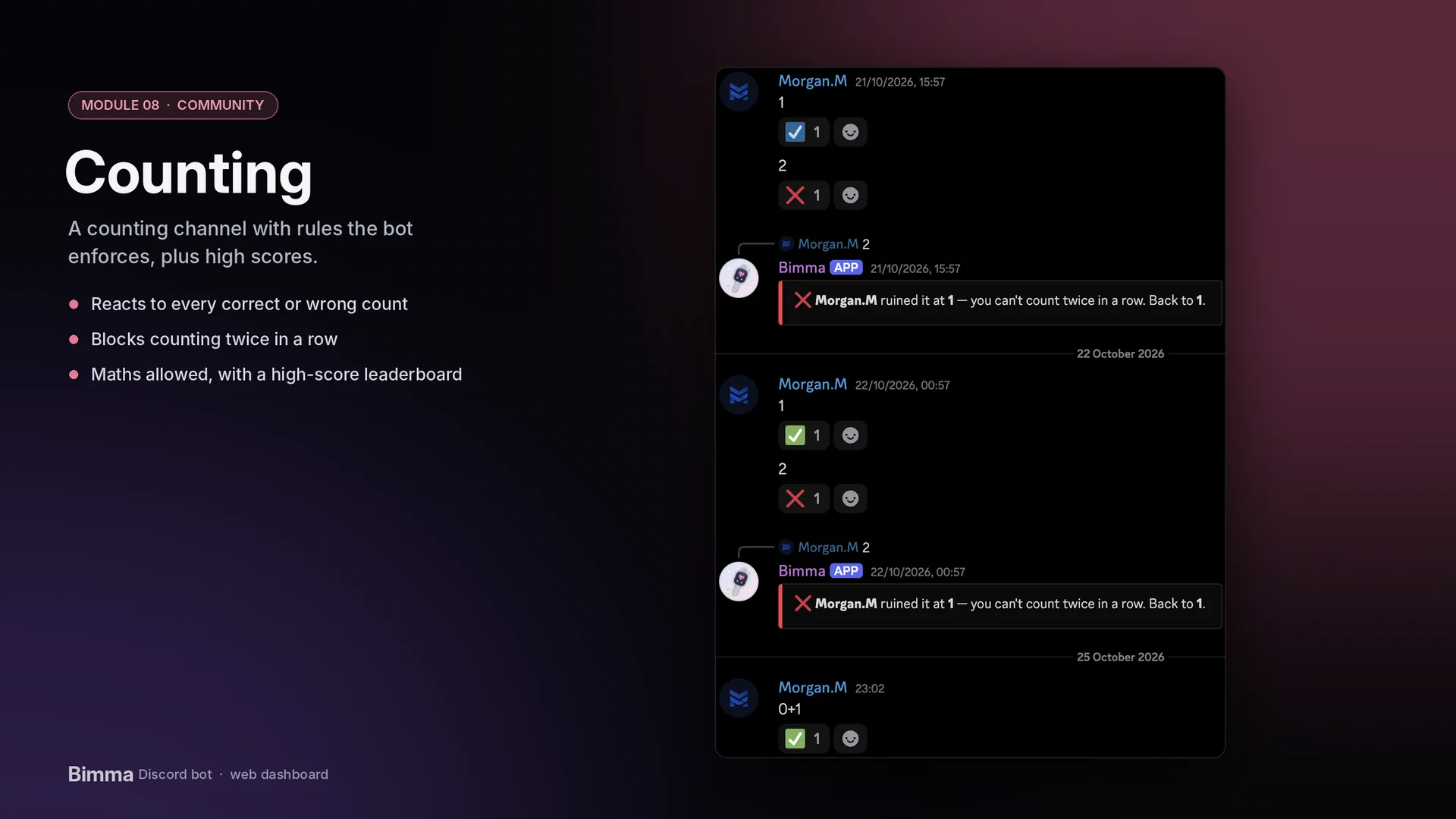 Bimma Bot screenshot